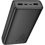 Фото Зовнішній акумулятор Power Bank Hoco J144A Hymn 30000mAh Black (6942007642132) 12W, Digital display #2