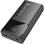 Фото Зовнішній акумулятор Power Bank Hoco J144A Hymn 30000mAh Black (6942007642132) 12W, Digital display #3