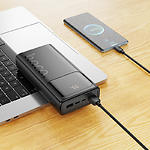 Фото Зовнішній акумулятор Power Bank Hoco J144A Hymn 30000mAh Black (6942007642132) 12W, Digital display #4