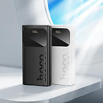 Фото Зовнішній акумулятор Power Bank Hoco J144A Hymn 30000mAh Black (6942007642132) 12W, Digital display #5