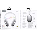 Зображення HOCO W65 Happy Silver (6942007650342) Bluetooth 5.4 гарнітура з оголов'ям #1 Фото HOCO W65 Happy Silver (6942007650342) Bluetooth 5.4 гарнітура з оголов'ям #1