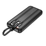 Зображення Зовнішній акумулятор Power Bank Hoco J132 Sabio 10000mAh Black (6942007632577) QC3.0, PD20W, 2 cable #2 Фото Зовнішній акумулятор Power Bank Hoco J132 Sabio 10000mAh Black (6942007632577) QC3.0, PD20W, 2 cable #2