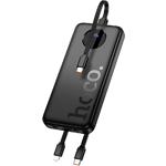 Зображення Зовнішній акумулятор Power Bank Hoco J132 Sabio 10000mAh Black (6942007632577) QC3.0, PD20W, 2 cable #3 Фото Зовнішній акумулятор Power Bank Hoco J132 Sabio 10000mAh Black (6942007632577) QC3.0, PD20W, 2 cable #3