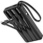 Фото Зовнішній акумулятор Power Bank Hoco J146 Night tide 10000mAh Black (6942007645898) 10W, 4 cables #3