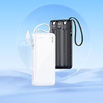 Фото Зовнішній акумулятор Power Bank Hoco J146 Night tide 10000mAh Black (6942007645898) 10W, 4 cables #5