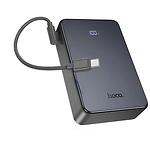 Фото Зовнішній акумулятор Power Bank Hoco J170A 20000mAh Gray (6942007672702) QC, 22.5W, cable Type-C