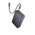 Фото Зовнішній акумулятор Power Bank Hoco J170A 20000mAh Gray (6942007672702) QC, 22.5W, cable Type-C #4