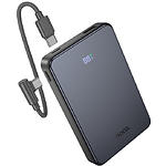 Фото Зовнішній акумулятор Power Bank Hoco J170 10000mAh Gray (6942007672696) QC, 22.5W, cable Type-C