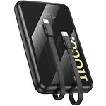 Фото Зовнішній акумулятор Power Bank Hoco Q37 10000mAh Black (6942007644914) QC,20W,cbl Lightning+Type-C #2