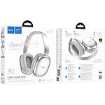 Фото HOCO W73 Graceful Silver (6942007674874) Bluetooth 6.0 гарнітура з оголов'ям #1