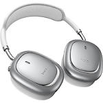 Зображення HOCO W68 Calma Silver (6942007674010) Bluetooth 6.0 гарнітура з оголов'ям, ANC noise-canceling #2 Фото HOCO W68 Calma Silver (6942007674010) Bluetooth 6.0 гарнітура з оголов'ям, ANC noise-canceling #2