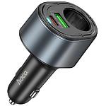 Фото Автомобільний зарядний пристрій Hoco Z56 Black (6942007633031) USB-A + USB-C, QC3.0, PD35W