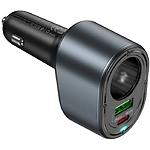Фото Автомобільний зарядний пристрій Hoco Z56 Black (6942007633031) USB-A + USB-C, QC3.0, PD35W #3