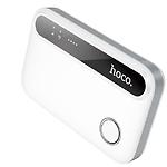 Фото Модем/Маршрутизатор HOCO HI41 White, N150 WiFi6-3G/4G LTE, 2.4GHz, 1 micro-sim, акумулятор 2100 мАг