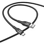 Фото Кабель HOCO X72 Black (6931474761798) USB/Type-C, 1м, 3A, silicone #2