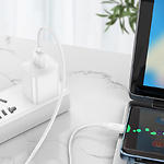 Зображення Кабель HOCO X96 White (6931474799098) USB/Type-C, 1м, 3A, PD27W, PVC #3 Фото Кабель HOCO X96 White (6931474799098) USB/Type-C, 1м, 3A, PD27W, PVC #3