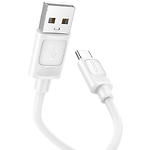 Зображення Кабель HOCO X122 White (6942007662239) USB/Type-C, 1м, 3A, silicon #3 Фото Кабель HOCO X122 White (6942007662239) USB/Type-C, 1м, 3A, silicon #3