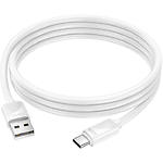 Зображення Кабель HOCO X114 White (6942007647090) USB/Type-C, 1м, 3A, PVC #2 Фото Кабель HOCO X114 White (6942007647090) USB/Type-C, 1м, 3A, PVC #2