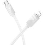 Зображення Кабель HOCO X114 White (6942007647038) USB/Lightning, 1м, 3A, 27W, PVC Фото Кабель HOCO X114 White (6942007647038) USB/Lightning, 1м, 3A, 27W, PVC