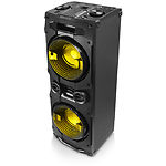 Фото REAL-EL S-2005 Black (EL121600033) акустична система 2*250 Вт, BT, AUX, USB, FM, TWS, RGB #12