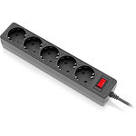 Зображення Фільтр-подовжувач мережевий REAL-EL RS-Protect 505 3м Black (EL122300045) 5 розеток #9 Фото Фільтр-подовжувач мережевий REAL-EL RS-Protect 505 3м Black (EL122300045) 5 розеток #9