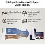 Зображення Підсилювач Wi-Fi сигналу TP-Link RE225BE, WiFi 7, BE3600 #5 Фото Підсилювач Wi-Fi сигналу TP-Link RE225BE, WiFi 7, BE3600 #5