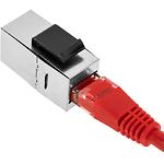 Зображення З'єднувач KINGDA (KD-CP3007SHC5E) для витої пари RJ45-RJ45, кат.5e, Keystone, STP #2 Фото З'єднувач KINGDA (KD-CP3007SHC5E) для витої пари RJ45-RJ45, кат.5e, Keystone, STP #2