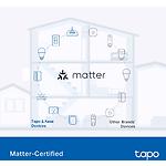 Фото TP-Link Tapo P410M розумна розетка WiFi 802.11n, IP54, 3680 Вт, 16 А #10