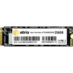 SSD ATRIA X500S 256GB M.2 2280 NVMe PCIe 3.0 x4 (ATNVMX500S/256) 2300/1400 Mb/s - фото
