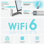 Фото Адаптер мережевий TP-Link Archer TX50UH, AX3000 WiFi 802.11a/n/ac/ax, Dual Band, USB3.0 #3