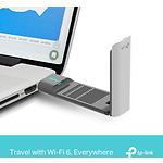 Фото Адаптер мережевий TP-Link Archer TX50UH, AX3000 WiFi 802.11a/n/ac/ax, Dual Band, USB3.0 #6