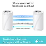 Фото Маршрутизатор/Mesh-система TP-Link DECO BE85 2-pack, WIFI 7, BE22000, 2.4/5/6ГГц #8