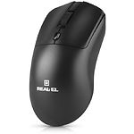 Зображення Мишка REAL-EL RM-307W Wireless Black (EL123200051) USB, 3 key, 1 Wheel, 1600dpi #4 Фото Мишка REAL-EL RM-307W Wireless Black (EL123200051) USB, 3 key, 1 Wheel, 1600dpi #4