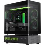 Зображення Корпус GAMEMAX N90 BG без БЖ, Tempered Glass, Mesh Фото Корпус GAMEMAX N90 BG без БЖ, Tempered Glass, Mesh