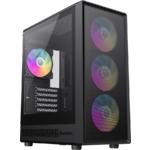Зображення Корпус GAMEMAX Storm 2 MB Black, Micro-ATX, Tempered Glass, без БЖ, 4 FAN, RGB Фото Корпус GAMEMAX Storm 2 MB Black, Micro-ATX, Tempered Glass, без БЖ, 4 FAN, RGB