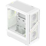 Фото Корпус GAMEMAX Aeris 330 GW White, Micro-ATX, Tempered Glass, Front Glass, без БЖ #8