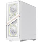 Фото Корпус GAMEMAX Aeris 330 GW White, Micro-ATX, Tempered Glass, Front Glass, без БЖ #10