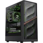 Корпус GAMEMAX Aeris 330 MB Black, Micro-ATX, Tempered Glass, Front Mesh, без БЖ - фото