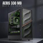 Зображення Корпус GAMEMAX Aeris 330 MB Black, Micro-ATX, Tempered Glass, Front Mesh, без БЖ #1 Фото Корпус GAMEMAX Aeris 330 MB Black, Micro-ATX, Tempered Glass, Front Mesh, без БЖ #1