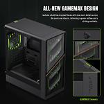 Зображення Корпус GAMEMAX Aeris 330 MB Black, Micro-ATX, Tempered Glass, Front Mesh, без БЖ #2 Фото Корпус GAMEMAX Aeris 330 MB Black, Micro-ATX, Tempered Glass, Front Mesh, без БЖ #2