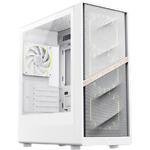 Зображення Корпус GAMEMAX Aeris 330 MW White, Micro-ATX, Tempered Glass, Front Mesh, без БЖ #6 Фото Корпус GAMEMAX Aeris 330 MW White, Micro-ATX, Tempered Glass, Front Mesh, без БЖ #6