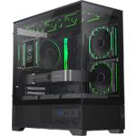 Зображення Корпус GAMEMAX Vista 2 MB, Micro-ATX, Tempered Glass, Mesh, без БЖ Фото Корпус GAMEMAX Vista 2 MB, Micro-ATX, Tempered Glass, Mesh, без БЖ