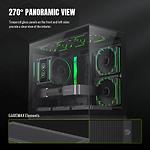 Зображення Корпус GAMEMAX Vista 2 MB, Micro-ATX, Tempered Glass, Mesh, без БЖ #2 Фото Корпус GAMEMAX Vista 2 MB, Micro-ATX, Tempered Glass, Mesh, без БЖ #2