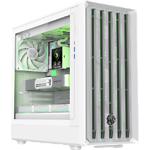 Корпус GAMEMAX Claw 460 WH White, ATX, Tempered Glass, Type-C, 4 Fan RGB, без БЖ - фото