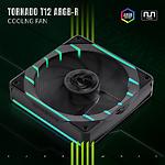 Зображення Вентилятор 120мм GAMEMAX Tornado T12 ARGB-R, 3pin + 4pin PWM, Reverse #1 Фото Вентилятор 120мм GAMEMAX Tornado T12 ARGB-R, 3pin + 4pin PWM, Reverse #1