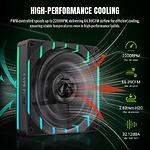 Зображення Вентилятор 120мм GAMEMAX Tornado T12 ARGB-R, 3pin + 4pin PWM, Reverse #4 Фото Вентилятор 120мм GAMEMAX Tornado T12 ARGB-R, 3pin + 4pin PWM, Reverse #4