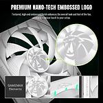 Зображення Вентилятор 120мм GAMEMAX Tornado T12 ARGB-W, 3pin + 4pin PWM #5 Фото Вентилятор 120мм GAMEMAX Tornado T12 ARGB-W, 3pin + 4pin PWM #5