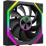 Зображення Вентилятор 120мм GAMEMAX FN12A-N2 WL Kit, Black, Набор 3 шт, 4pin + 3pin, ARGB, PWM #1 Фото Вентилятор 120мм GAMEMAX FN12A-N2 WL Kit, Black, Набор 3 шт, 4pin + 3pin, ARGB, PWM #1
