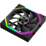 Зображення Вентилятор 120мм GAMEMAX FN12A-N2 WL Kit, Black, Набор 3 шт, 4pin + 3pin, ARGB, PWM #2 Фото Вентилятор 120мм GAMEMAX FN12A-N2 WL Kit, Black, Набор 3 шт, 4pin + 3pin, ARGB, PWM #2
