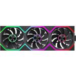 Зображення Вентилятор 120мм GAMEMAX FN12A-N2 WL-R Kit, Black, Набор 3 шт, 4pin + 3pin, Reverse, ARGB, PWM #8 Фото Вентилятор 120мм GAMEMAX FN12A-N2 WL-R Kit, Black, Набор 3 шт, 4pin + 3pin, Reverse, ARGB, PWM #8
